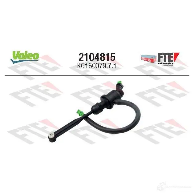 Главный цилиндр сцепления VALEO 2104815 UQK78 I7 1437888465