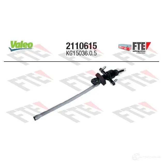 Главный цилиндр сцепления VALEO 1437888480 2110615 3 2XGA