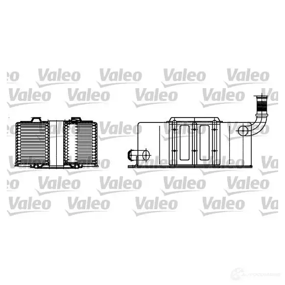 Масляный радиатор двигателя VALEO 817649 241079 3276428176499 3D QXAG3 изображение 0