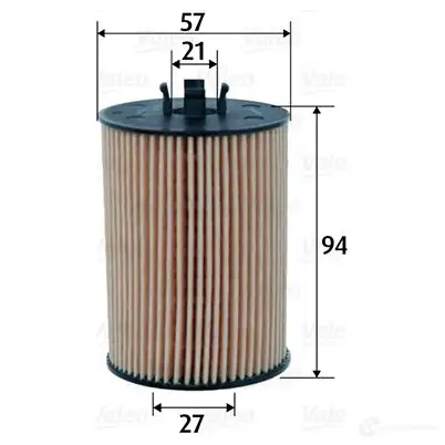 Масляный фильтр VALEO 586560 3276425865600 1206061006 2 ZW0H - Изображение 1