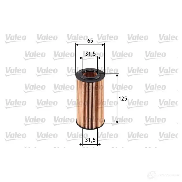Масляный фильтр VALEO 586552 3276425865525 TOTY N 232143 - Изображение 1