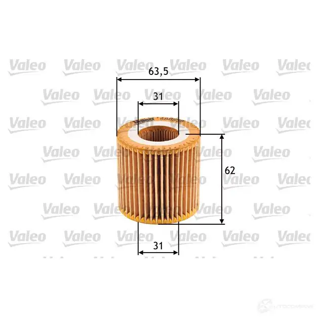 Масляный фильтр VALEO W RJIG 586536 3276425865365 232136 изображение 0