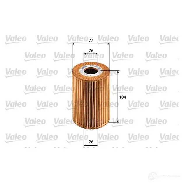 Масляный фильтр VALEO AO 3IPC 1206060504 586532 3276425865327 - Изображение 1