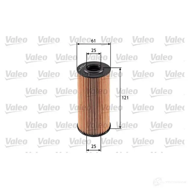 Масляный фильтр VALEO 3276425865785 586578 1206061230 33K9B 5 - Изображение 1