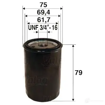 Масляный фильтр VALEO HU ZOB 586008 3276425860087 5990852