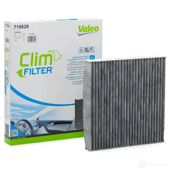 Салонный фильтр VALEO 715629 D 67IEI7 235493 3276427156294 - Изображение 1