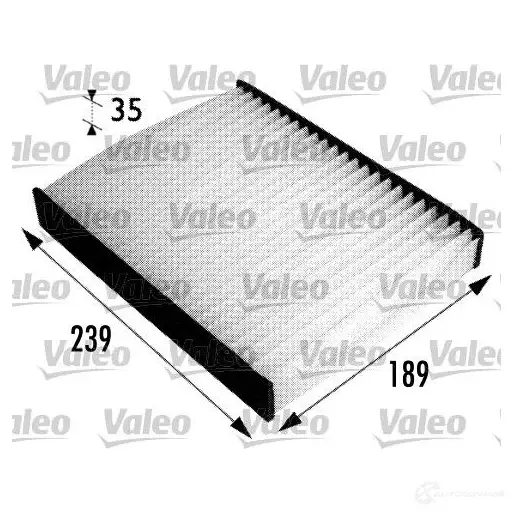 Салонный фильтр VALEO 3276426986946 234331 5B8T P4 698694 - Изображение 1