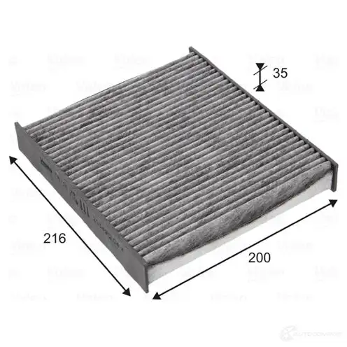 Салонный фильтр VALEO 3276427157253 0E KF4J 715725 235577 - Изображение 1