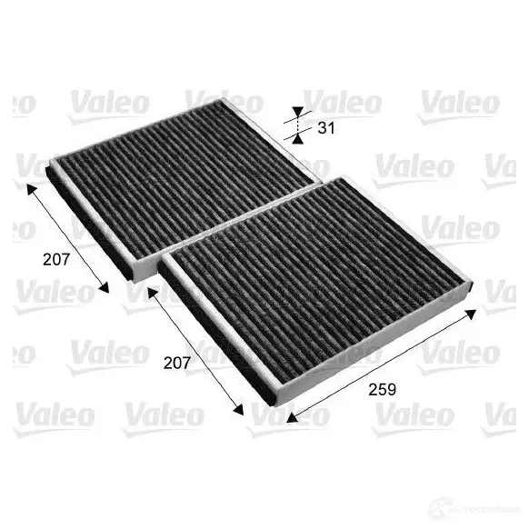 Салонный фильтр VALEO 715690 6S MI18 235544 3276427156904 изображение 0
