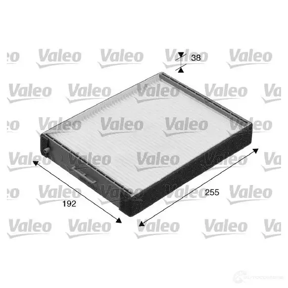 Салонный фильтр VALEO 234469 698888 R29Q EC 3276426988889 - Изображение 1