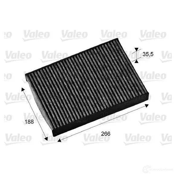 Салонный фильтр VALEO 3276427156737 235533 Y Q569O 715673 - Изображение 1