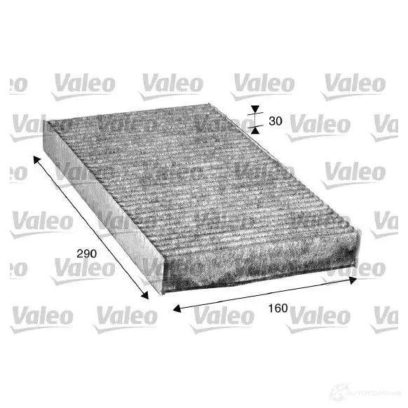 Салонный фильтр VALEO 235660 3276427160314 716031 ZV ENZ - Изображение 1