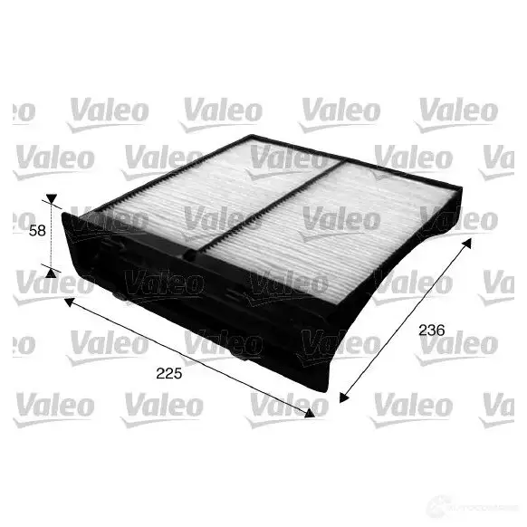 Салонный фильтр VALEO 235489 3276427156256 715625 T4 80X - Изображение 1