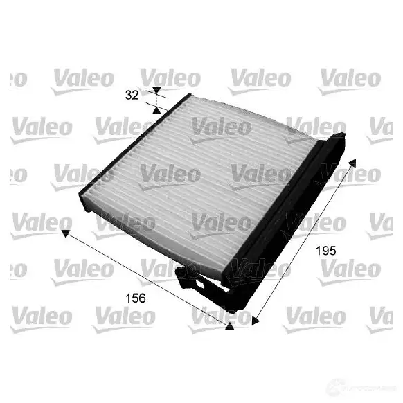Салонный фильтр VALEO 235500 715637 3276427156379 C2Z IYAW - Изображение 1