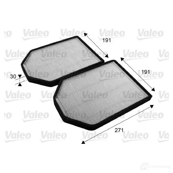 Салонный фильтр VALEO T 7NZG1S 234400 698790 3276426987905 - Изображение 1