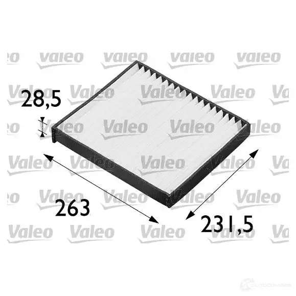 Салонный фильтр VALEO 234311 1 R5KVU 3276426986632 698663 изображение 0
