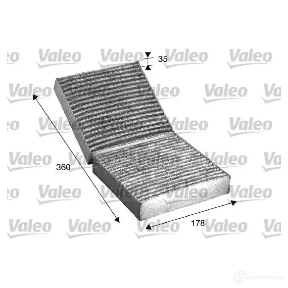 Салонный фильтр VALEO 235375 715508 3276427155082 6 GU511 - Изображение 1