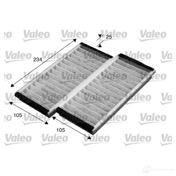 Салонный фильтр VALEO 3276427155747 715574 235441 1 PDH8I - Изображение 1