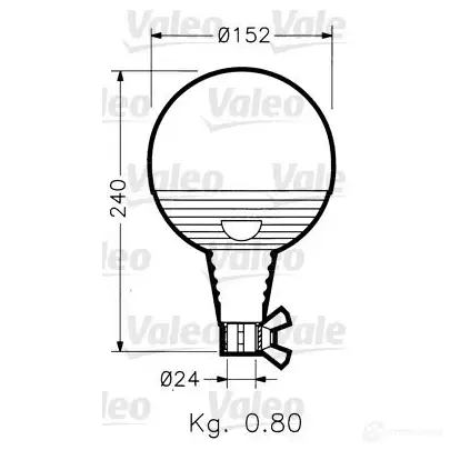 Мигалка VALEO 040019 Q90QMR 4001 9 215399 - Изображение 1