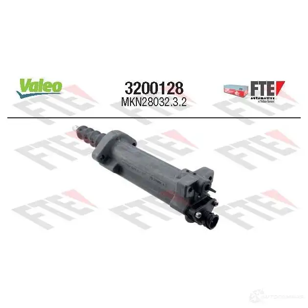 Рабочий цилиндр сцепления VALEO 1437863847 R QOZIP 3200128
