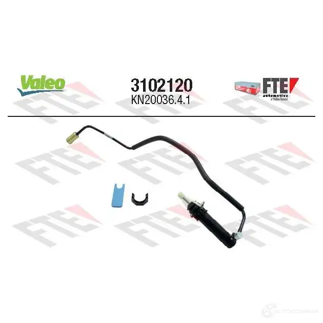 Рабочий цилиндр сцепления VALEO 1437866057 3102120 906T 1YG