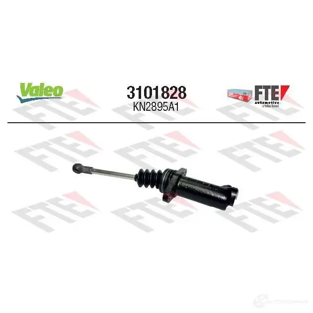 Рабочий цилиндр сцепления VALEO 1437863385 4A W10H 3101828 - Изображение 1
