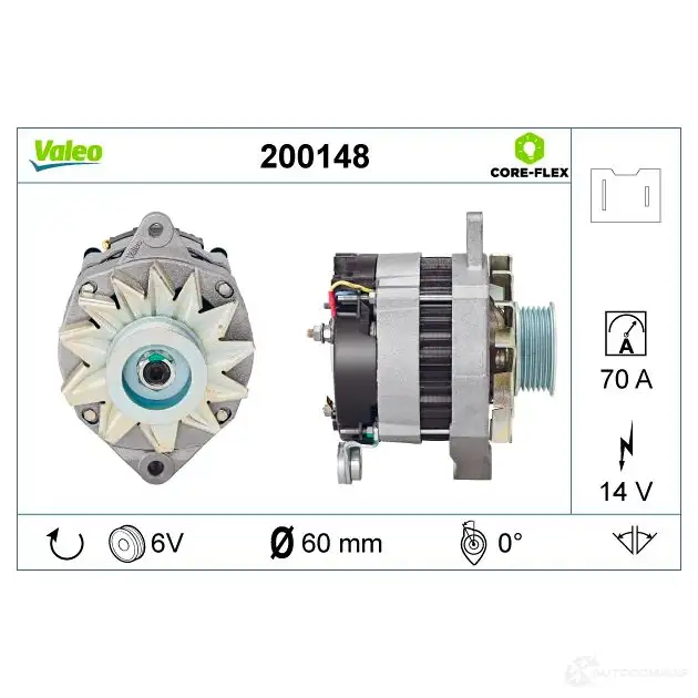 Втягивающее реле стартера VALEO E B92F 200148 1437865026
