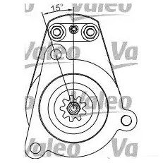 Стартер VALEO 7 AHMGI 3276424556202 455620 228035 изображение 1