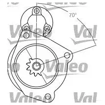 Стартер VALEO 3276424582010 P O8E6OS 228269 458201 изображение 1