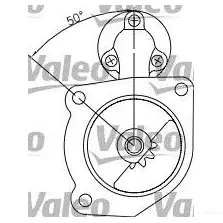 Стартер VALEO VL8YV D1 9 227940 455516 изображение 1