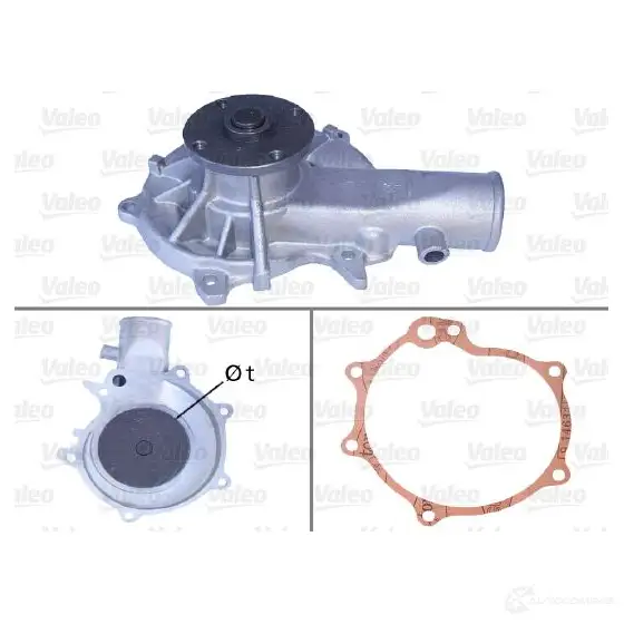 Водяной насос, помпа VALEO SSA VZH 3276425060487 506048 228660