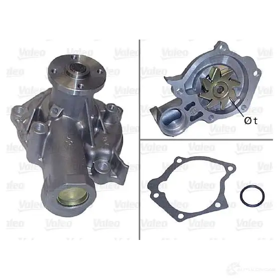 Водяной насос, помпа VALEO 3276425068278 V ZS1O 229145 506827