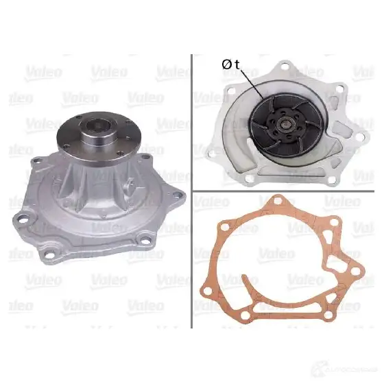 Водяной насос, помпа VALEO 19S 3NTL 506731 3276425067318 229100