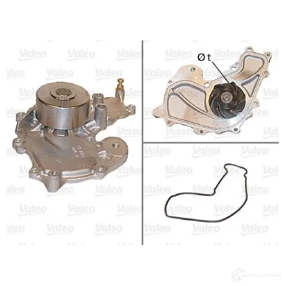 Водяной насос, помпа VALEO O49 9XKN 506540 228942 3276425065406