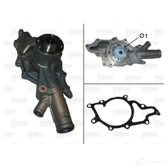 Водяной насос, помпа VALEO WNL2 I 229212 506926 3276425069268