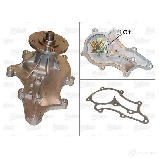 Водяной насос, помпа VALEO 3276425064683 228899 506468 G3Q EXA