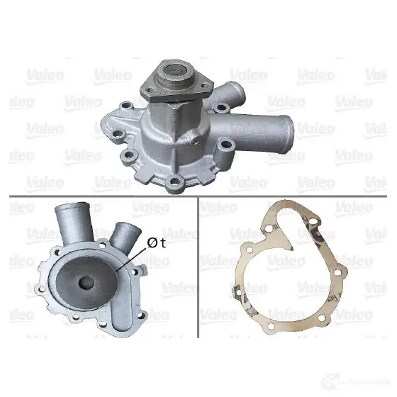 Водяной насос, помпа VALEO 506102 3276425061026 228701 A CLS6WO