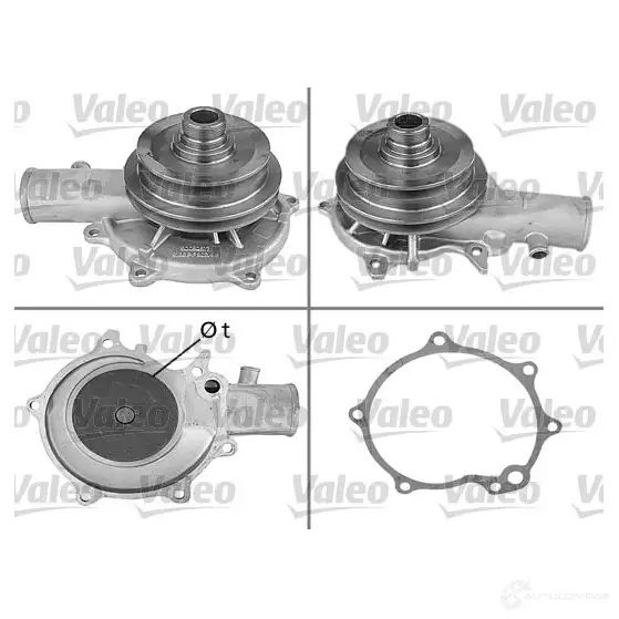 Водяной насос, помпа VALEO 506188 228747 T89 94Z 3276425061880