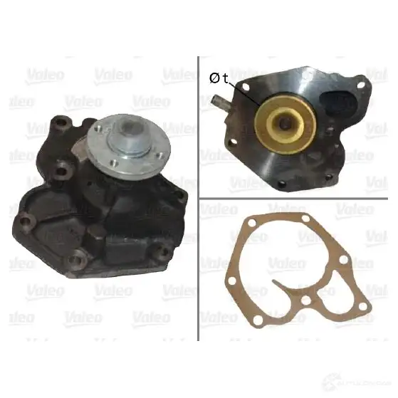 Водяной насос, помпа VALEO 228737 3276425061668 OTRWP CA 506166