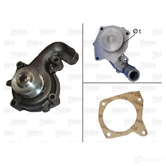 Водяной насос, помпа VALEO 506529 228932 3276425065291 TA P0UG
