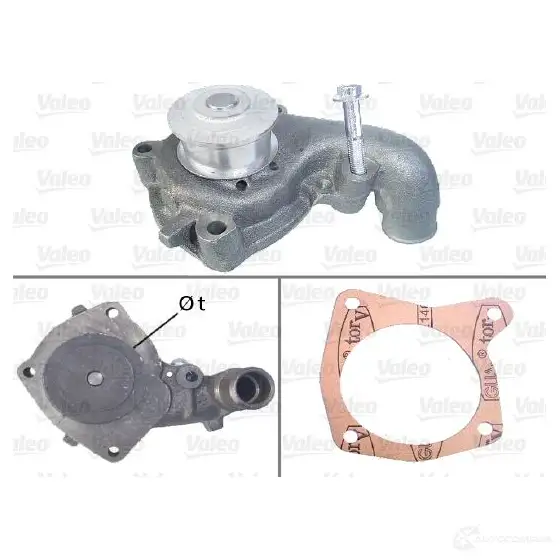 Водяной насос, помпа VALEO 506301 3276425063013 228801 B 79J7