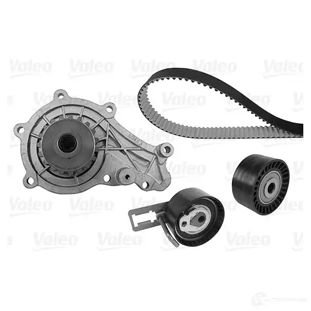 Комплект ремня ГРМ с помпой VALEO 449T Z9 614557 1437853212 - Изображение 1