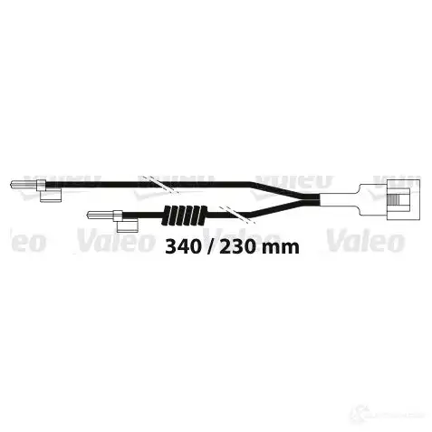 Индикатор износа тормозных колодок VALEO 882313 C2JA633 1193429123 290 30 изображение 0