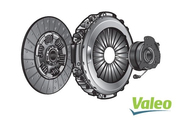 Комплект сцепления VALEO 827612 1440163601 9F4 9HH6