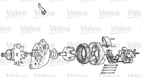 Генератор VALEO A13E11 7QJQ KR 1199240513 изображение 0