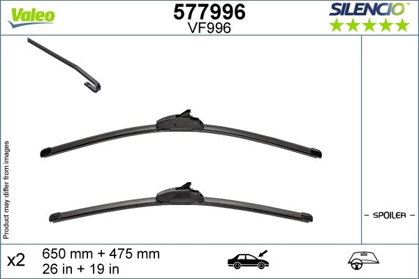 Щетка стеклоочистителя VALEO 1440165740 577996 N1C1 K - Изображение 1