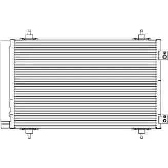 Радиатор кондиционера ORDONEZ OTKB3WH 1274707907 GDU HDP 2065751 изображение 0