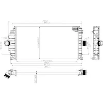 Интеркулер ORDONEZ 1274718225 2066582 7 YM15GW SU0JAY