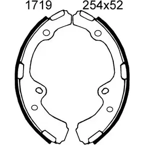 Тормозные колодки, комплект BSF 1274857785 PM66 KA 01719 CEMF2 изображение 0