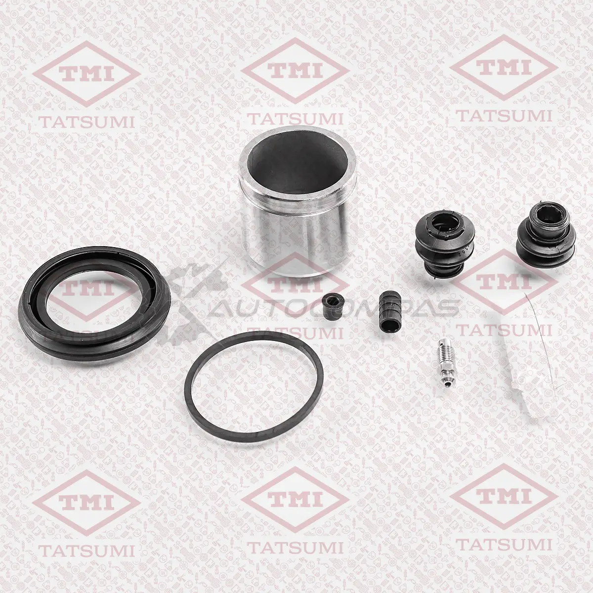 Ремкомплект тормозного суппорта переднего (с поршнем) TATSUMI 1439839782 TCG1381 V0B KP